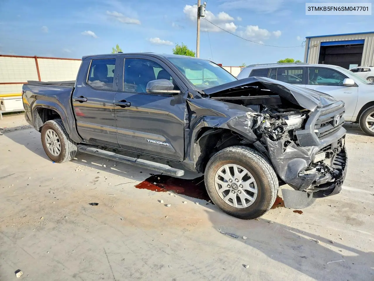 2025 Toyota Tacoma Sr5 VIN: 3TMKB5FN6SM047701 Lot: 61611356