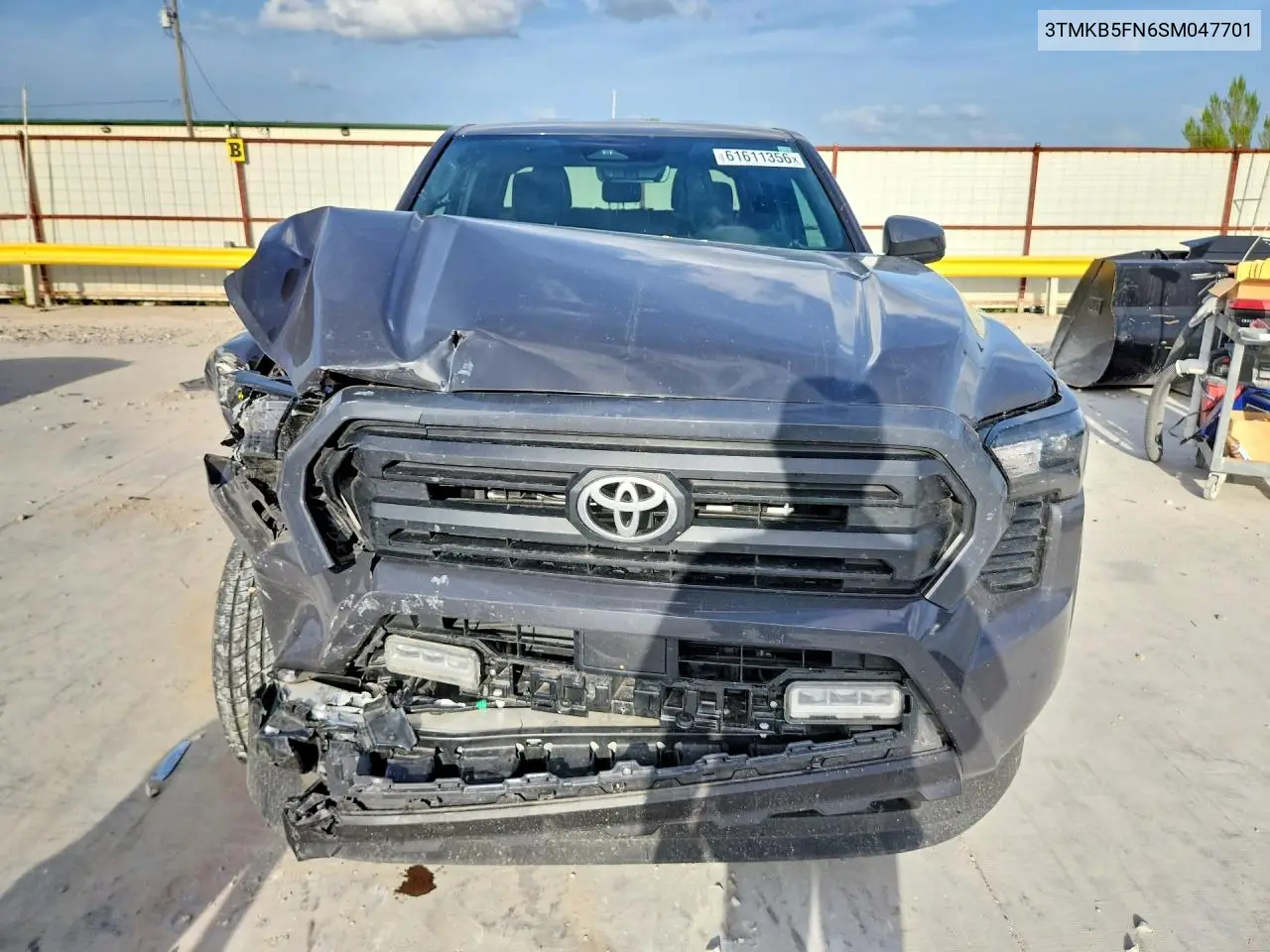 2025 Toyota Tacoma Sr5 VIN: 3TMKB5FN6SM047701 Lot: 61611356