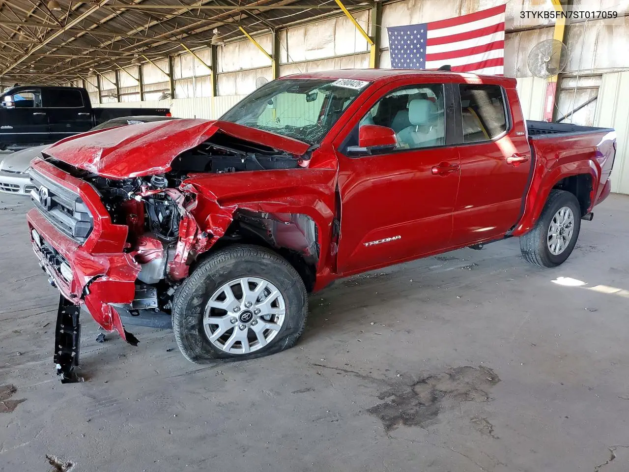 2025 Toyota Tacoma Sr5 VIN: 3TYKB5FN7ST017059 Lot: 61900426