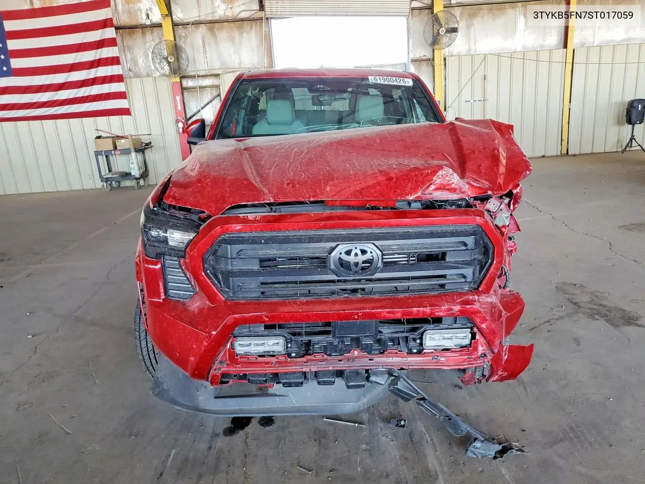 2025 Toyota Tacoma Sr5 VIN: 3TYKB5FN7ST017059 Lot: 61900426