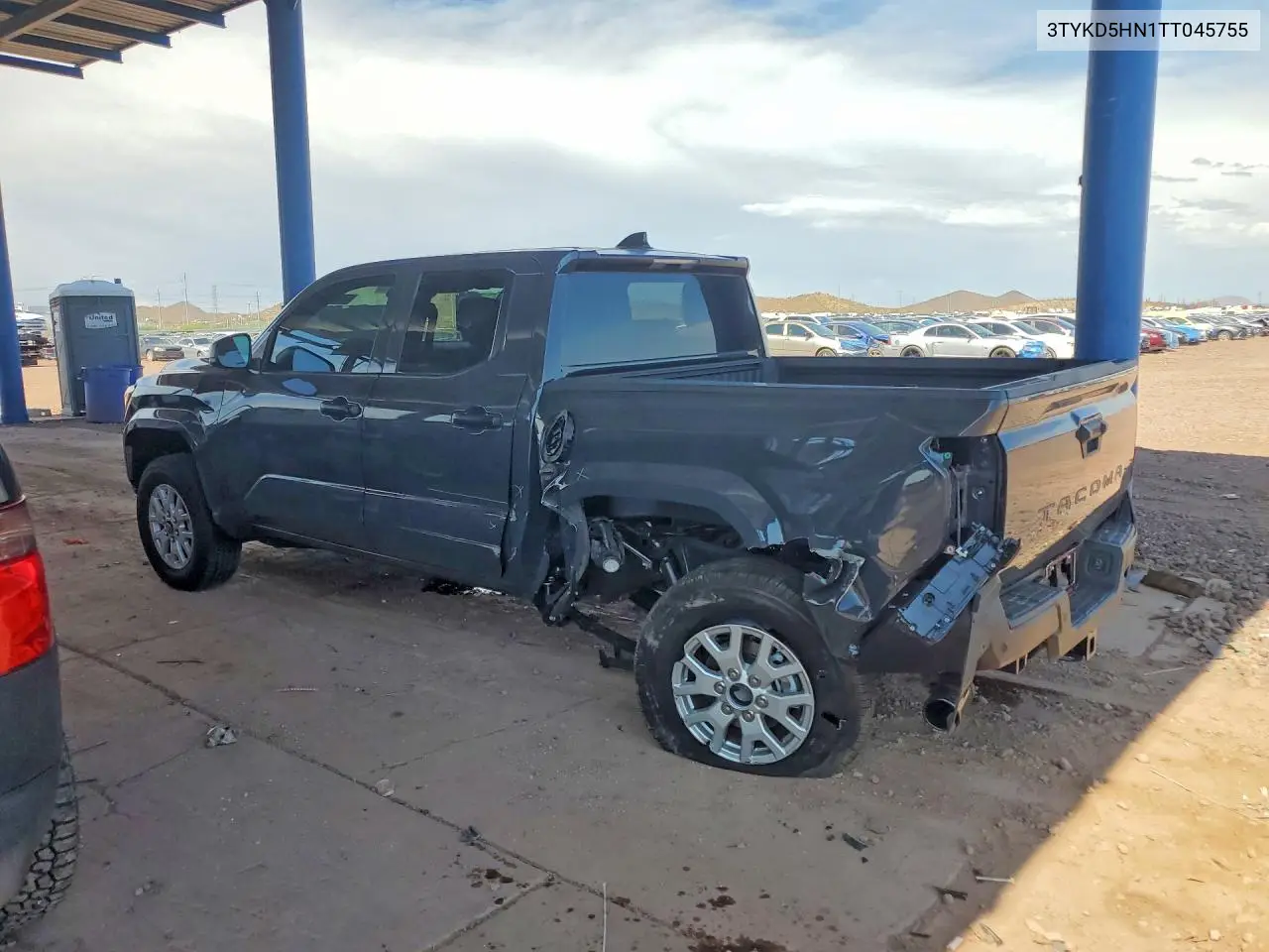 2026 Toyota Tacoma Sr VIN: 3TYKD5HN1TT045755 Lot: 61795096