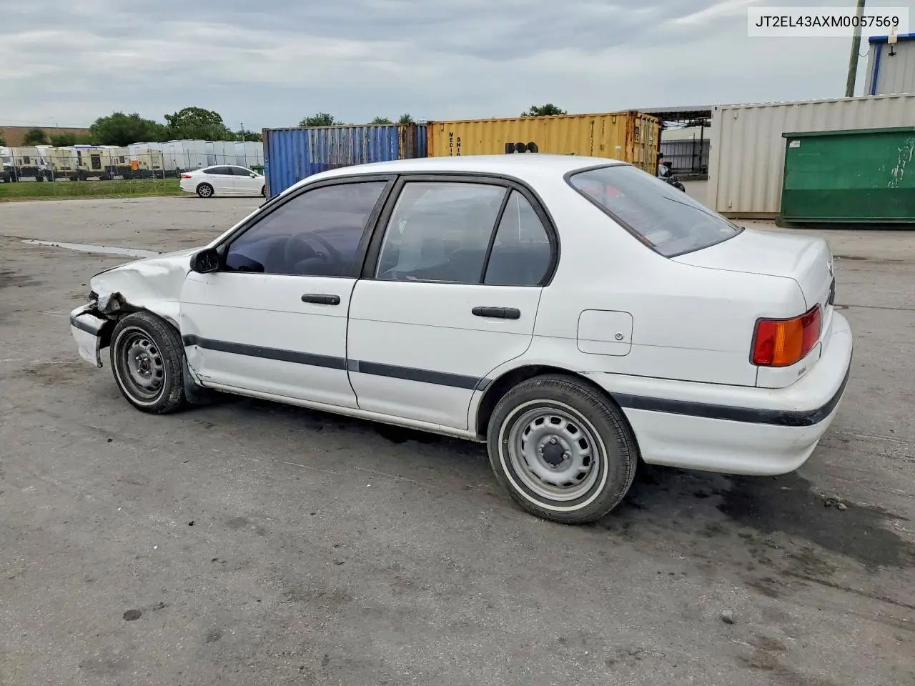1991 Toyota Tercel Deluxe VIN: JT2EL43AXM0057569 Lot: 55188226