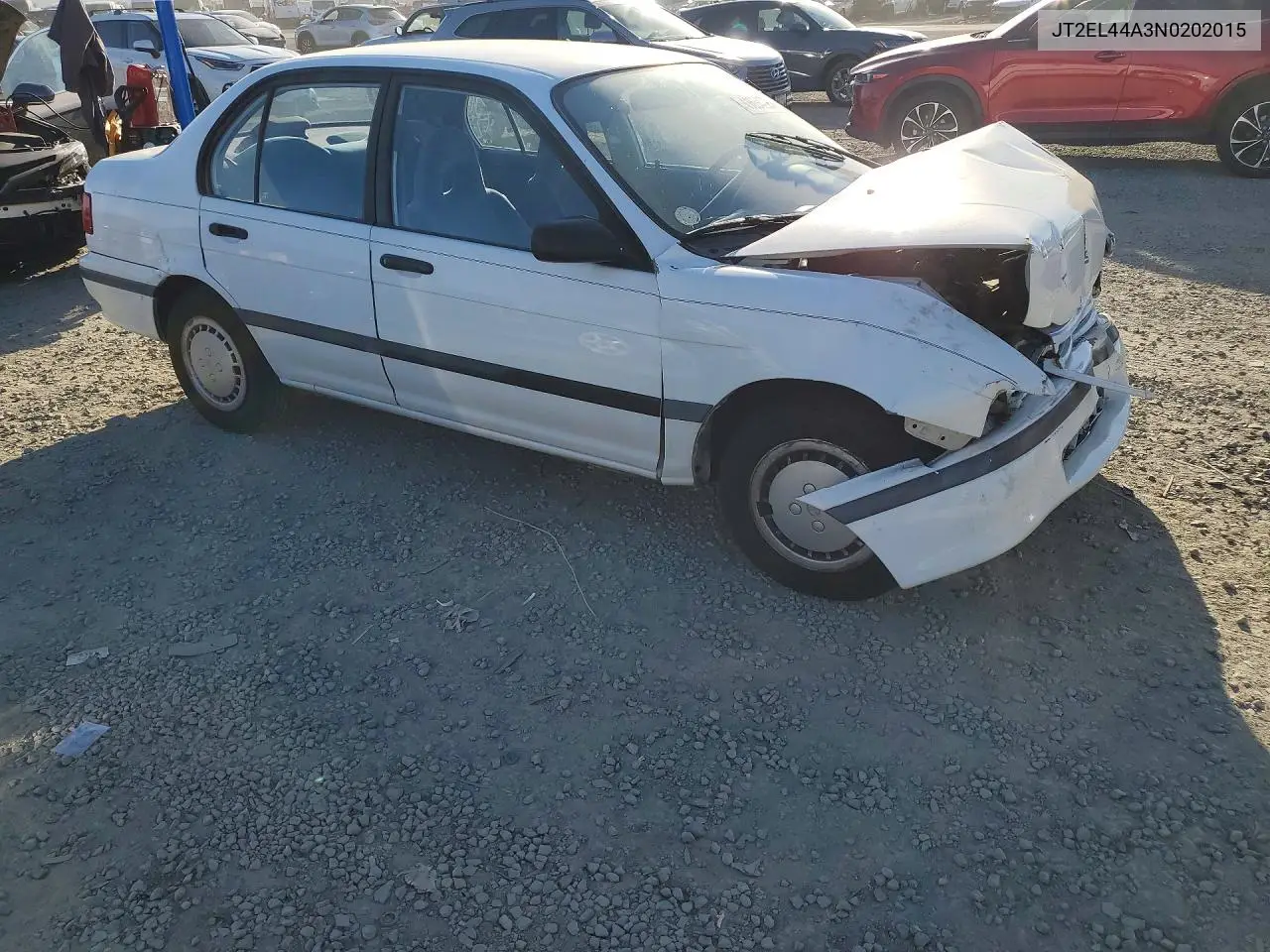 1992 Toyota Tercel Le VIN: JT2EL44A3N0202015 Lot: 41654726