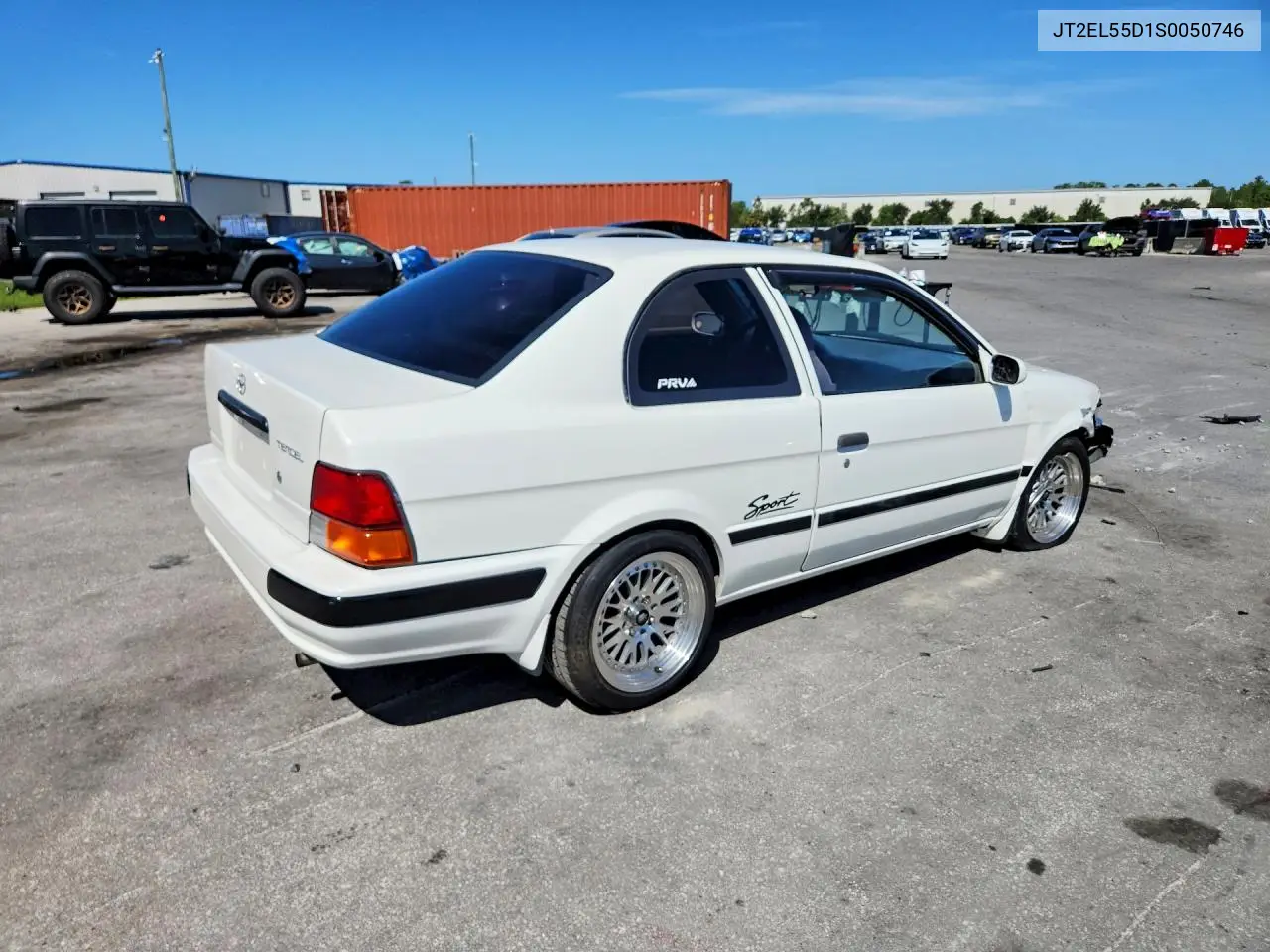 1995 Toyota Tercel Std VIN: JT2EL55D1S0050746 Lot: 60512036