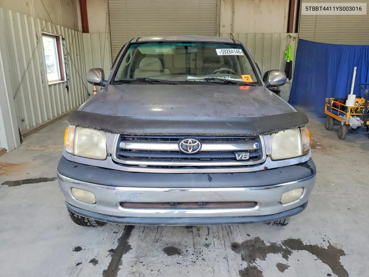 2000 Toyota Tundra Sr5 VIN: 5TBBT4411YS003016 Lot: 59284146