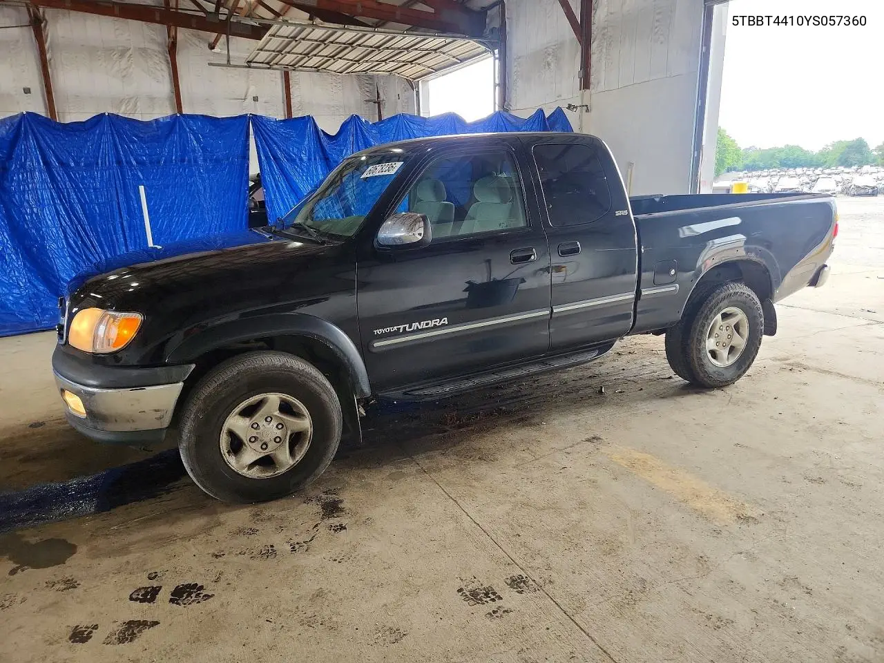 2000 Toyota Tundra Sr5 VIN: 5TBBT4410YS057360 Lot: 60678236