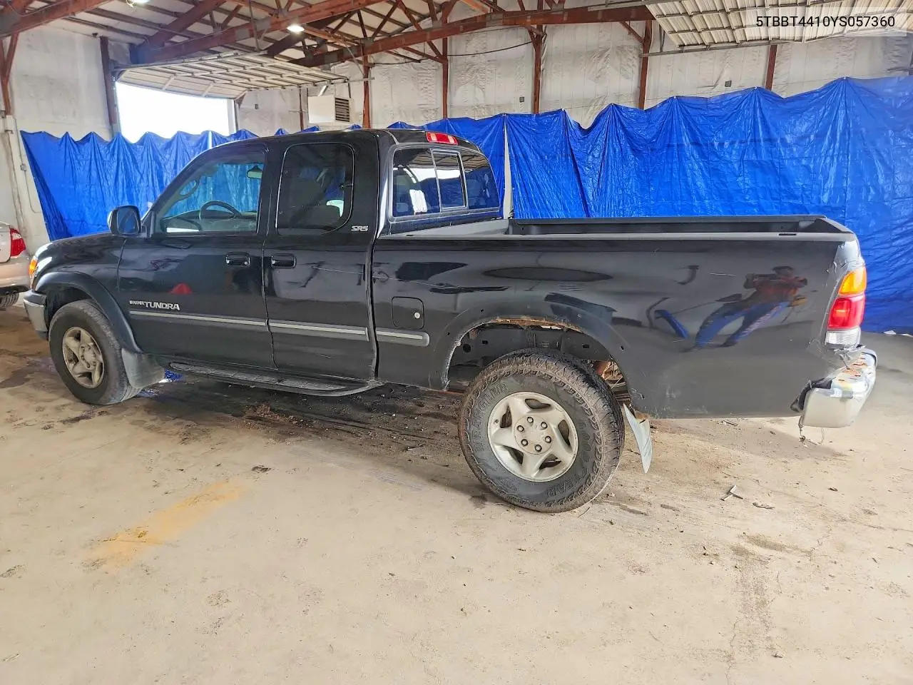 2000 Toyota Tundra Sr5 VIN: 5TBBT4410YS057360 Lot: 60678236