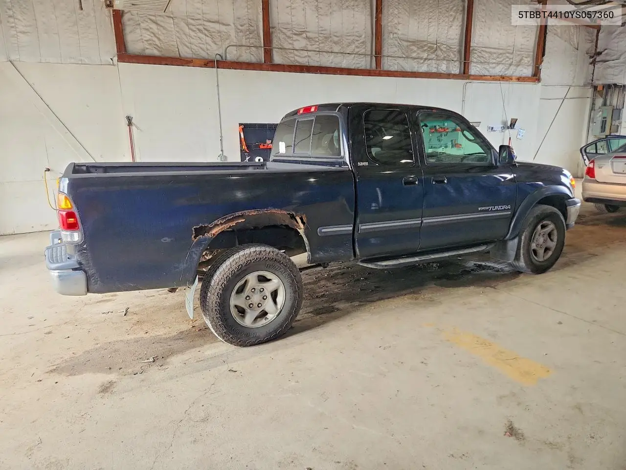 2000 Toyota Tundra Sr5 VIN: 5TBBT4410YS057360 Lot: 60678236