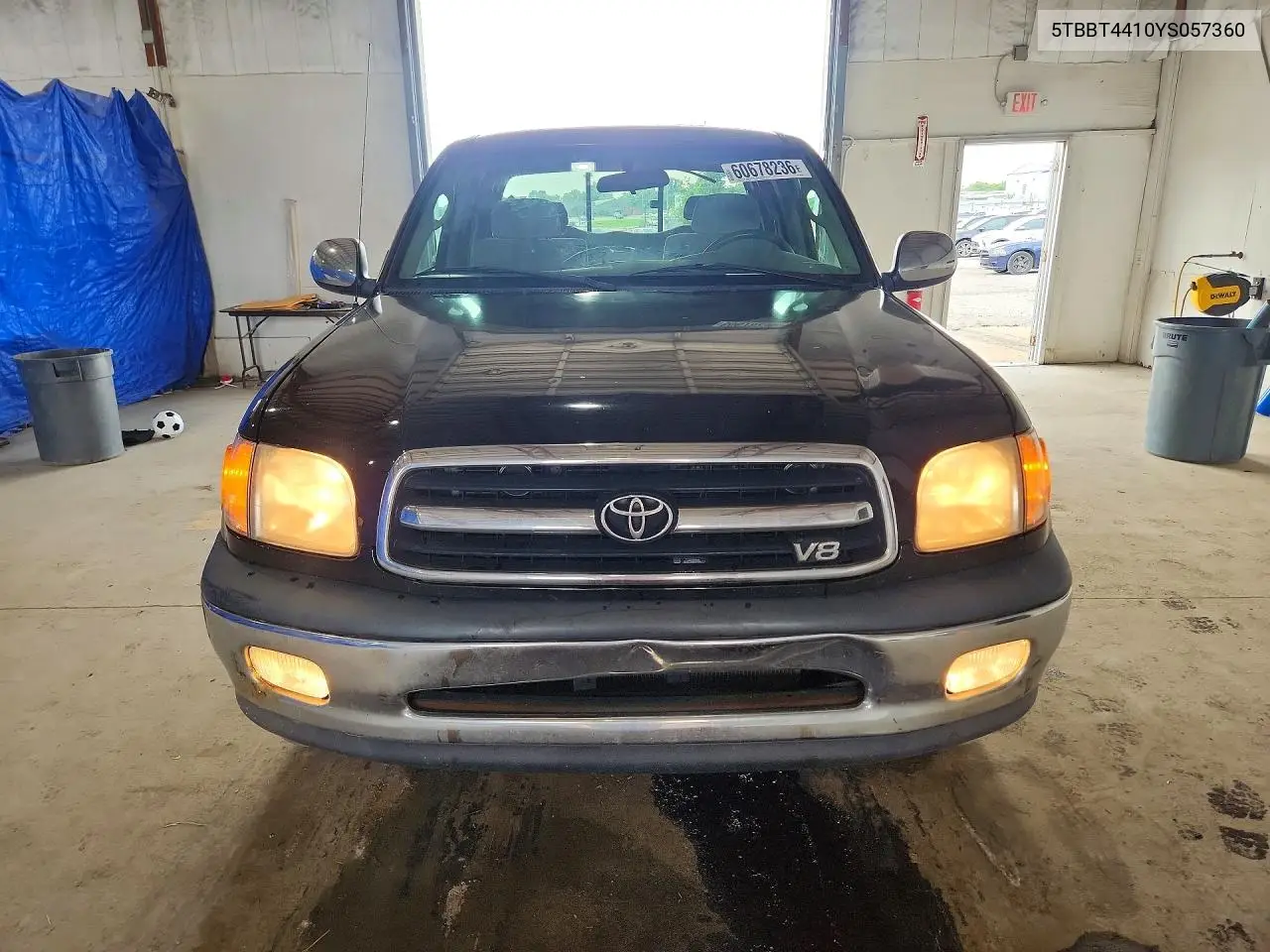 2000 Toyota Tundra Sr5 VIN: 5TBBT4410YS057360 Lot: 60678236