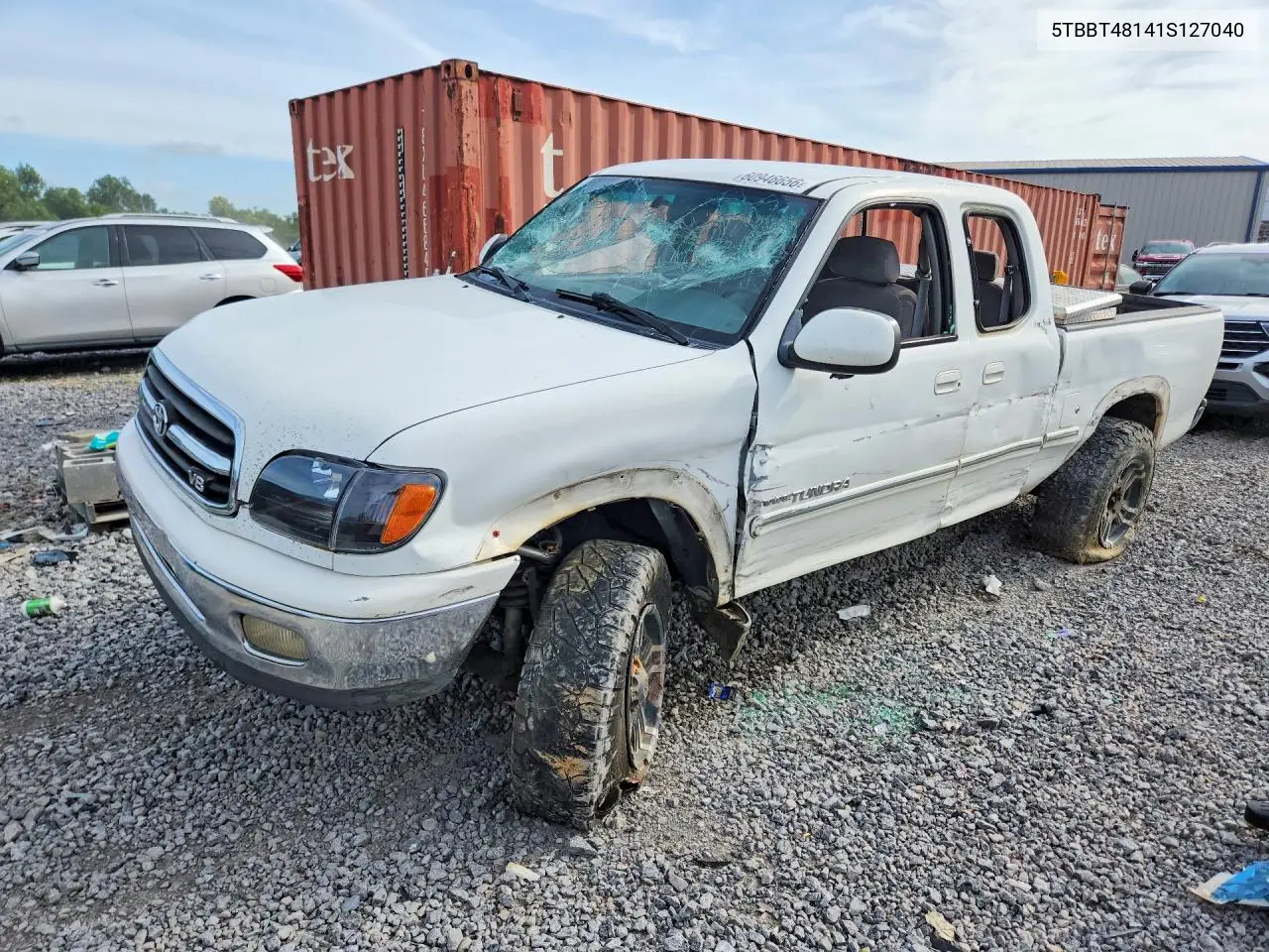 2001 Toyota Tundra Access Cab Limited VIN: 5TBBT48141S127040 Lot: 60946656