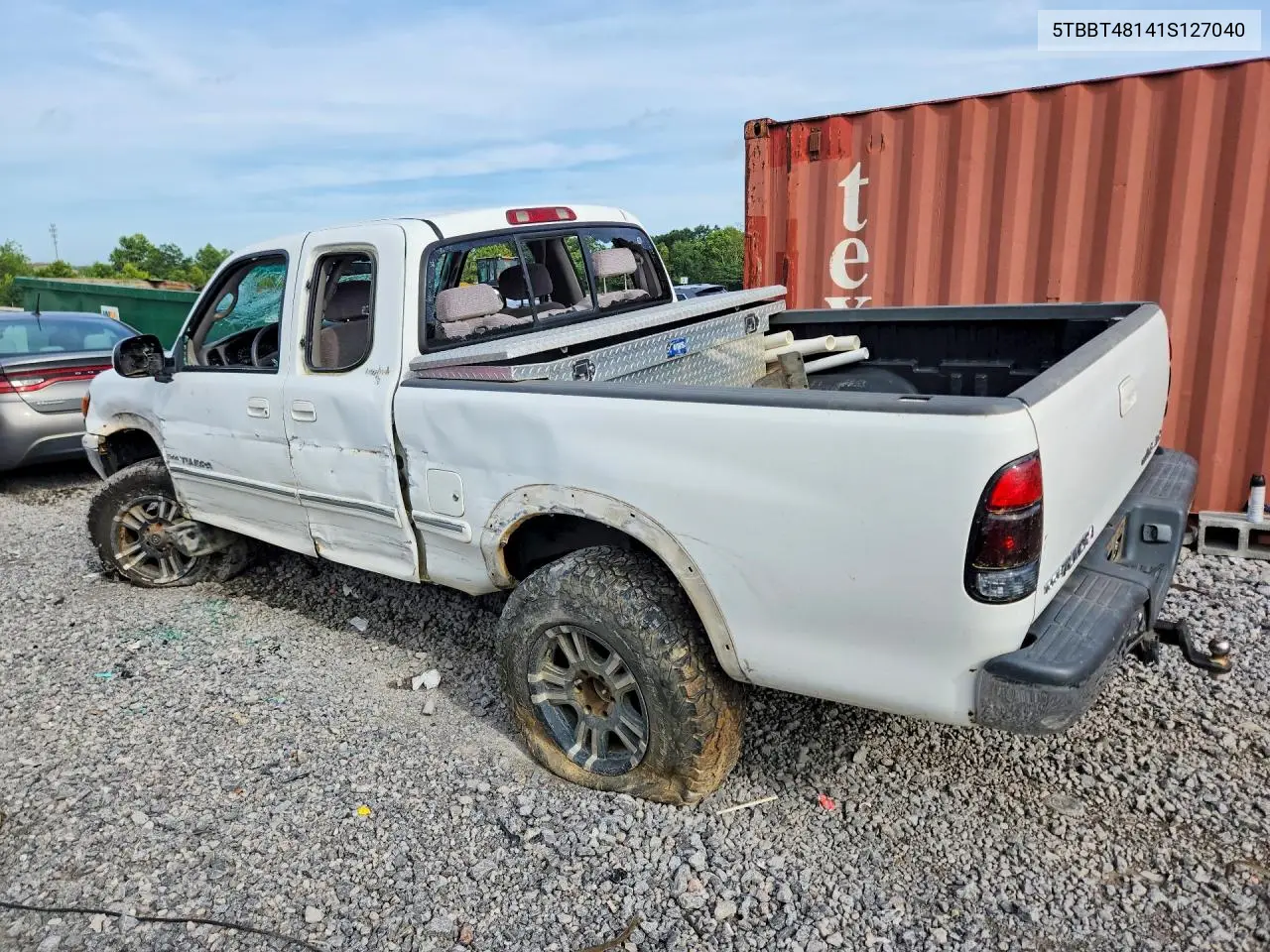 2001 Toyota Tundra Access Cab Limited VIN: 5TBBT48141S127040 Lot: 60946656
