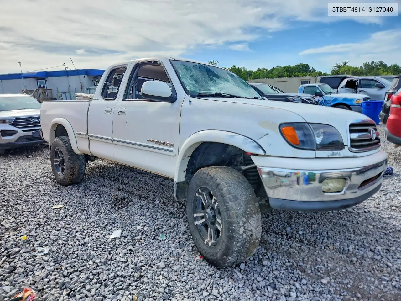 2001 Toyota Tundra Access Cab Limited VIN: 5TBBT48141S127040 Lot: 60946656