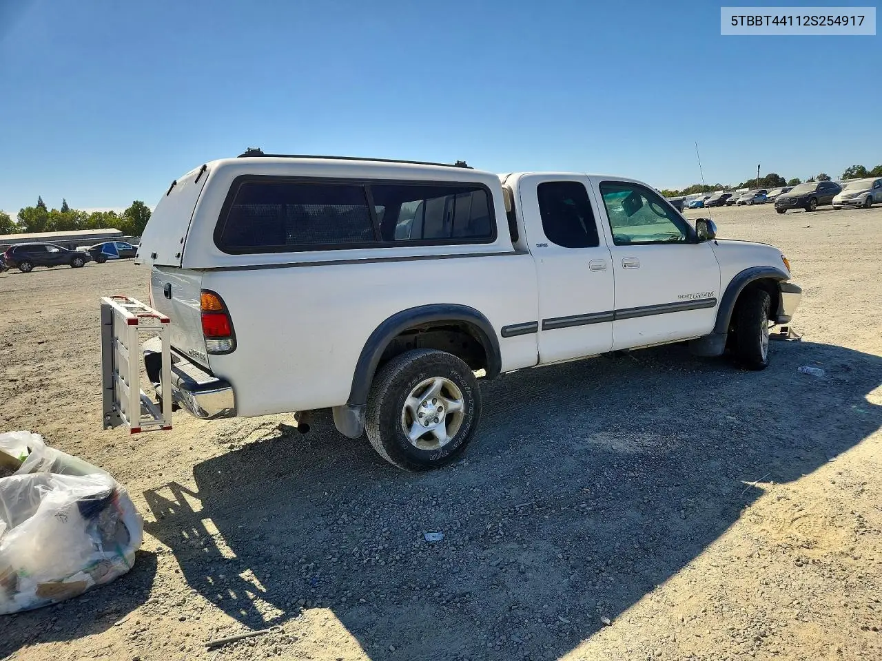 2002 Toyota Tundra Sr5 V8 VIN: 5TBBT44112S254917 Lot: 61060006