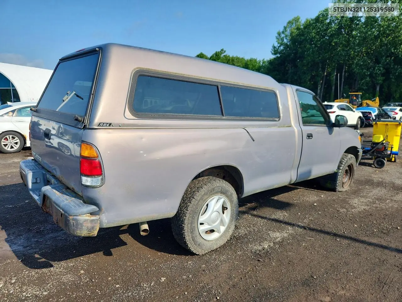 2002 Toyota Tundra Dx VIN: 5TBJN321125319560 Lot: 61721236