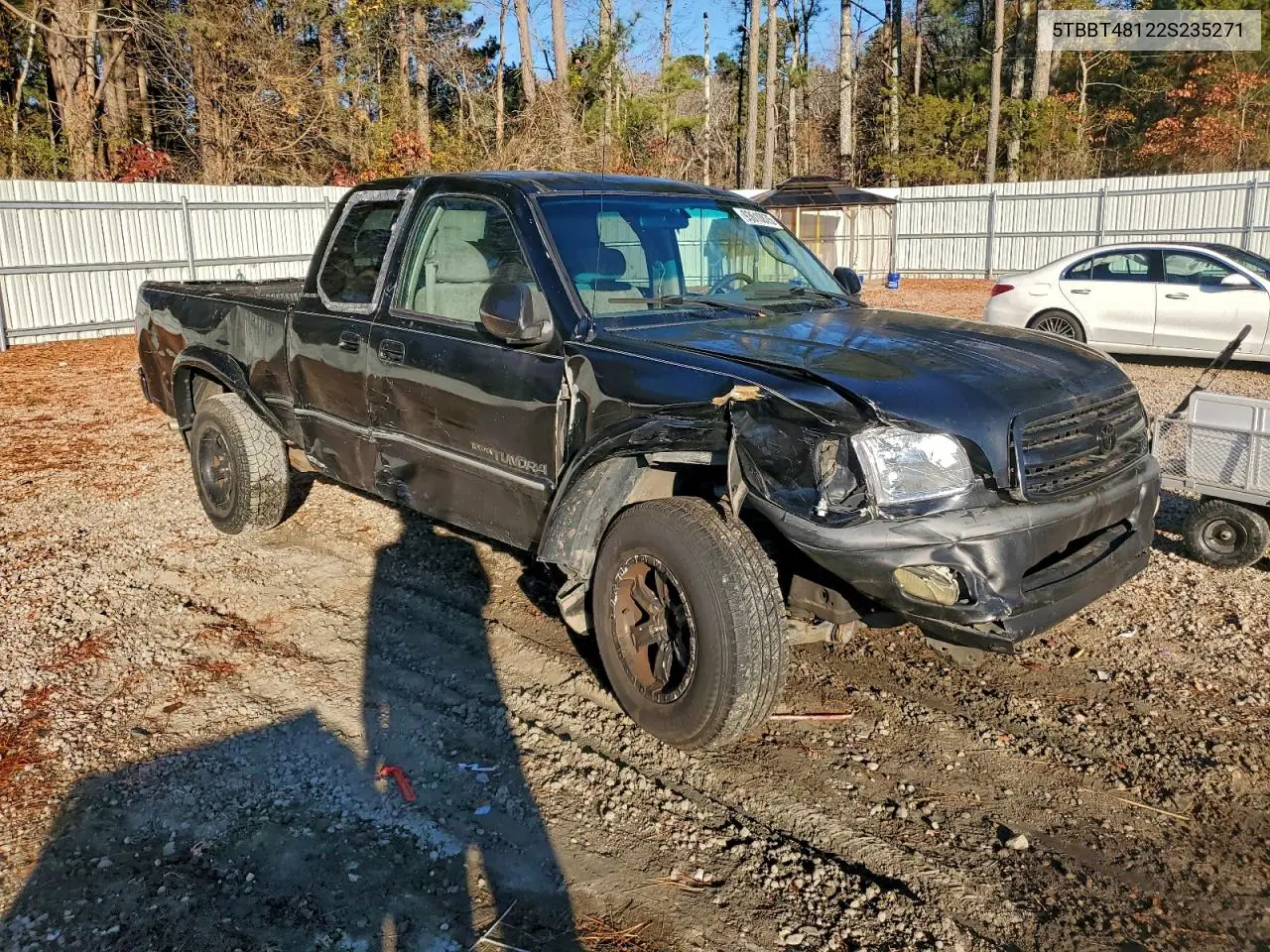 5TBBT48122S235271 2002 Toyota Tundra Access Cab Limited