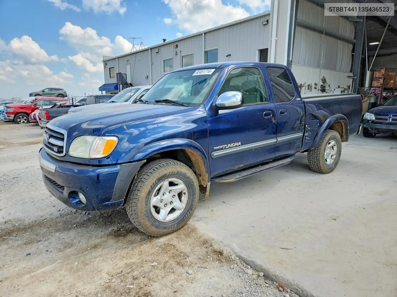2003 Toyota Tundra Access Cab Sr5 VIN: 5TBBT44113S436523 Lot: 60461716