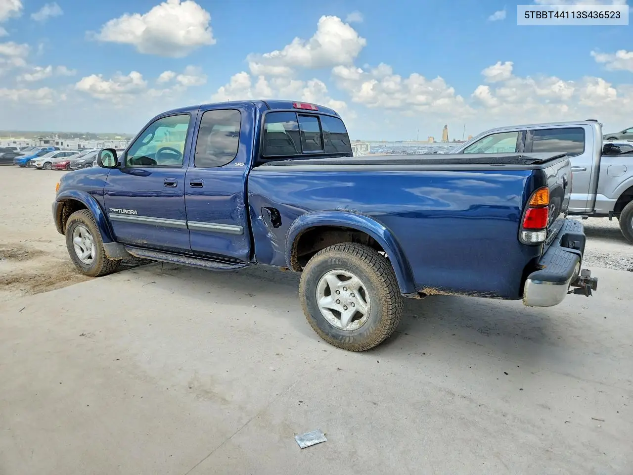 2003 Toyota Tundra Access Cab Sr5 VIN: 5TBBT44113S436523 Lot: 60461716