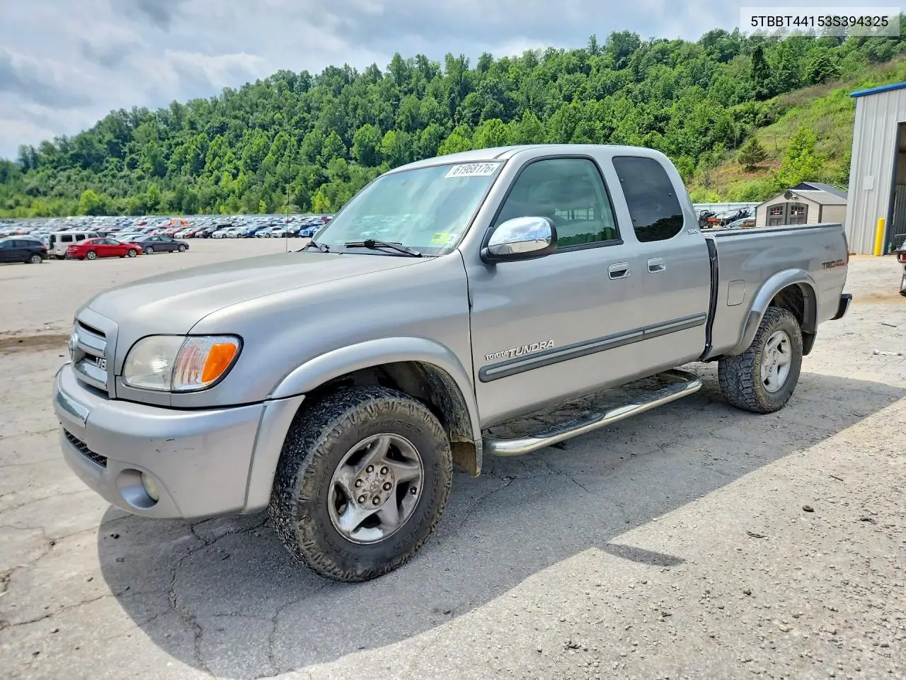 2003 Toyota Tundra Sr5 VIN: 5TBBT44153S394325 Lot: 61968176
