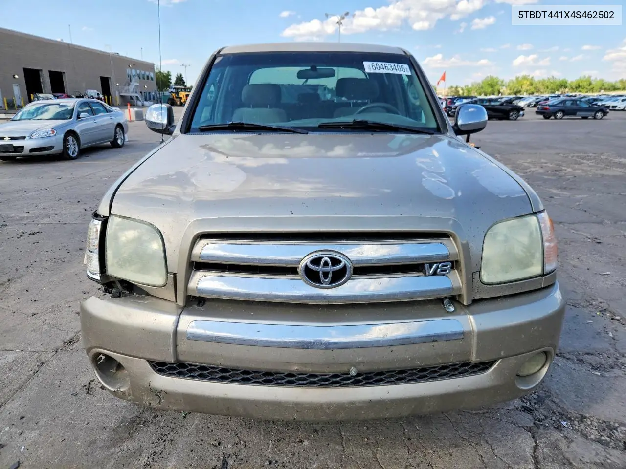 2004 Toyota Tundra Double Cab Sr5 VIN: 5TBDT441X4S462502 Lot: 60463406