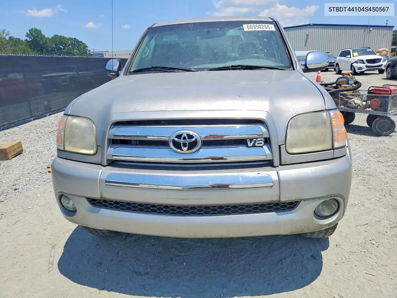2004 Toyota Tundra Double Cab Sr5 VIN: 5TBDT44104S450567 Lot: 60950266
