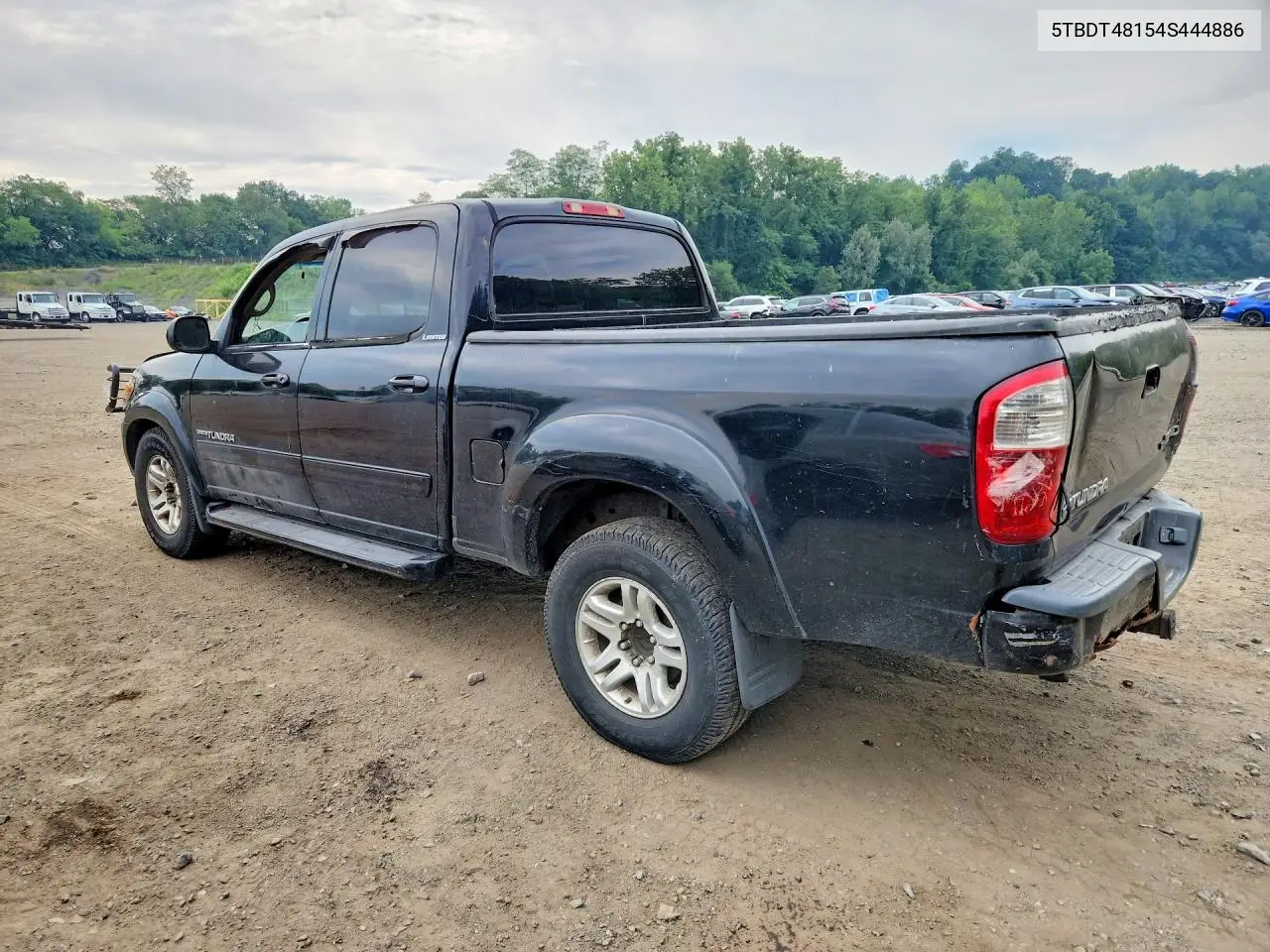 2004 Toyota Tundra Double Cab Limited VIN: 5TBDT48154S444886 Lot: 61500546