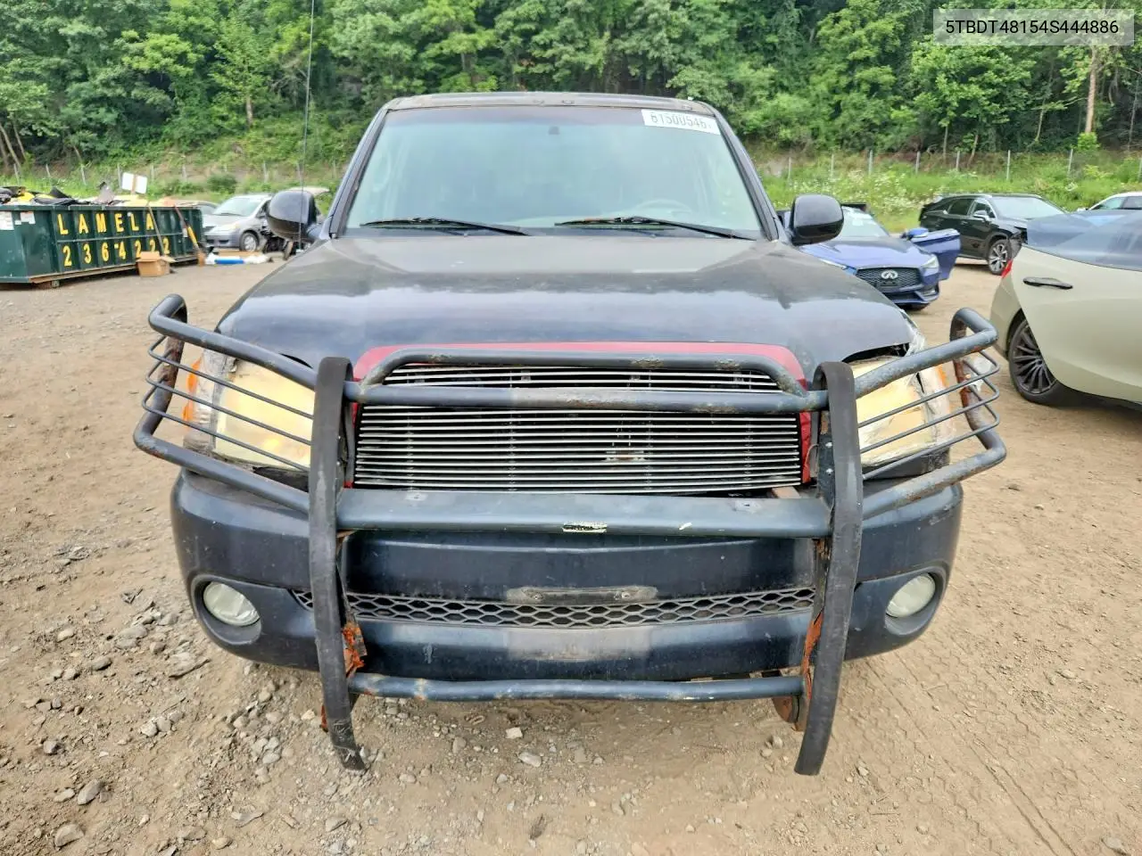 2004 Toyota Tundra Double Cab Limited VIN: 5TBDT48154S444886 Lot: 61500546