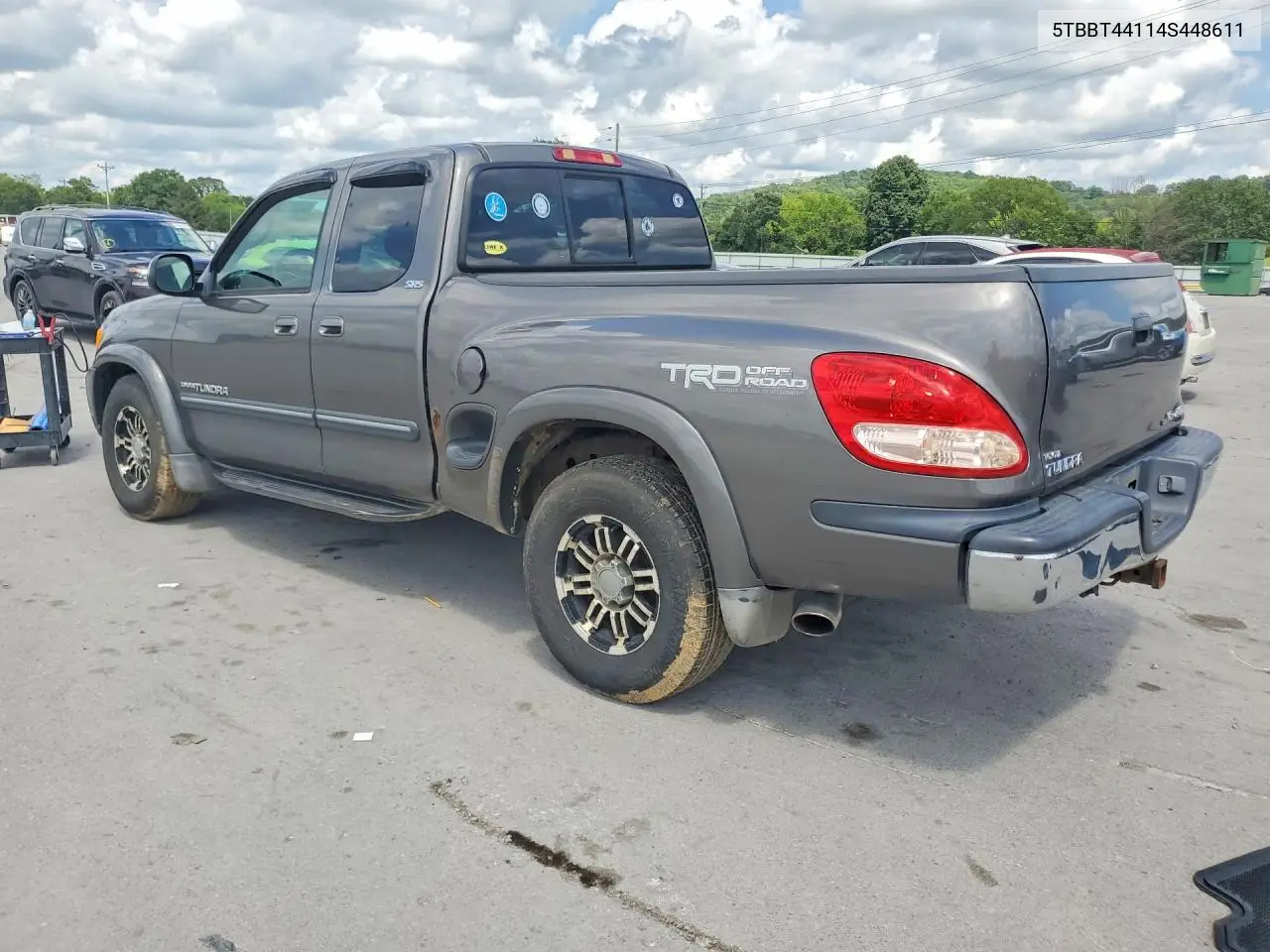 2004 Toyota Tundra Sr5 VIN: 5TBBT44114S448611 Lot: 62063066