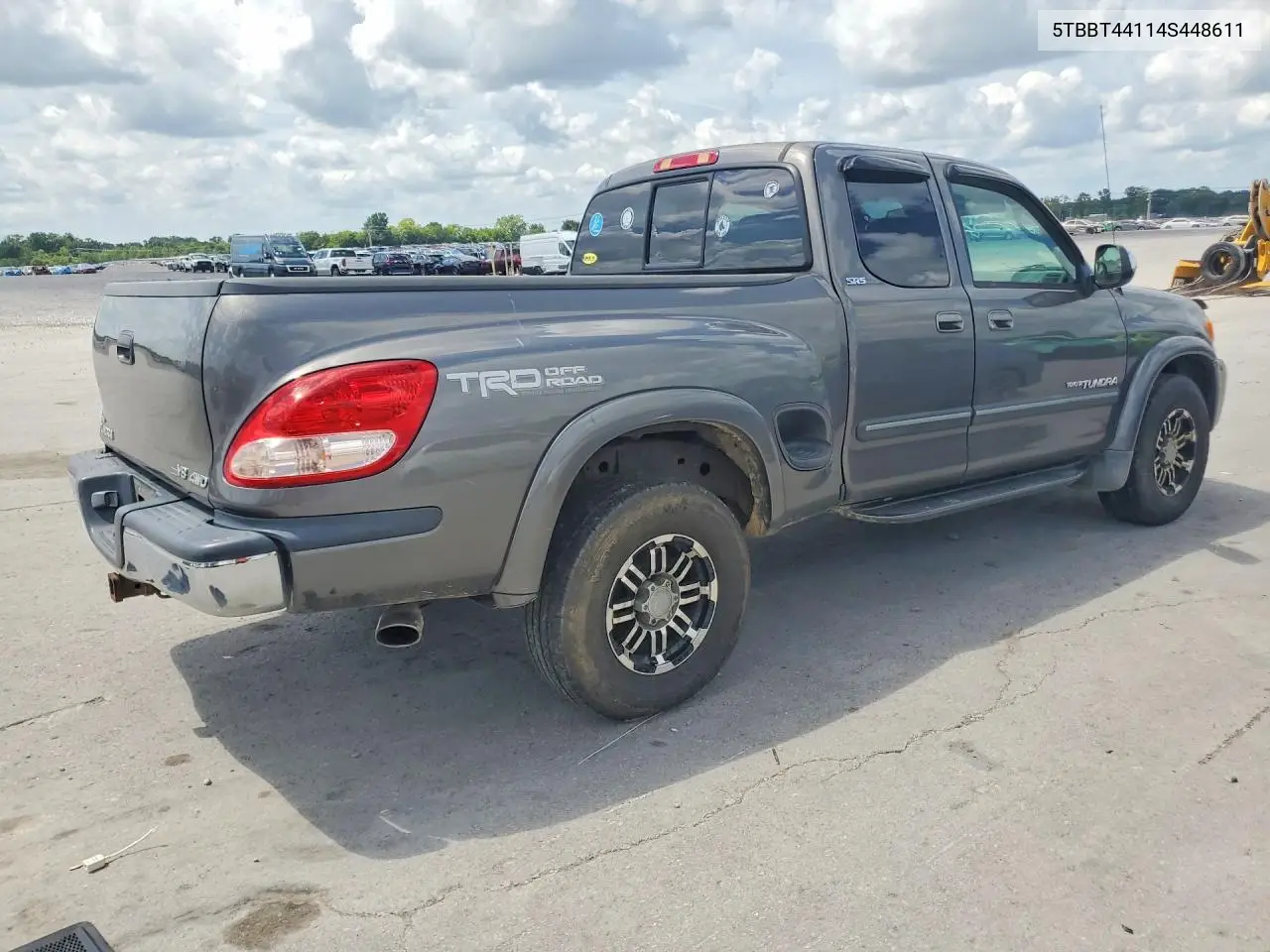 2004 Toyota Tundra Sr5 VIN: 5TBBT44114S448611 Lot: 62063066