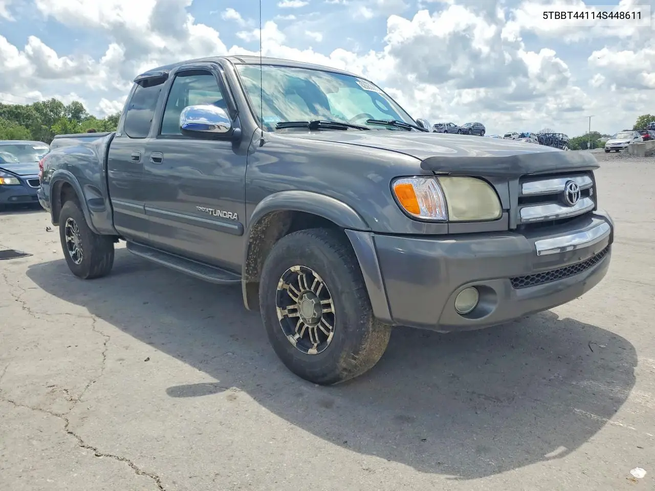2004 Toyota Tundra Sr5 VIN: 5TBBT44114S448611 Lot: 62063066