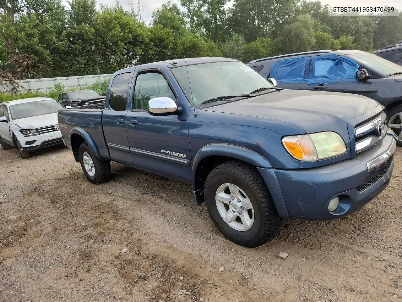 2005 Toyota Tundra Access Cab Sr5 VIN: 5TBBT44195S470499 Lot: 61740186