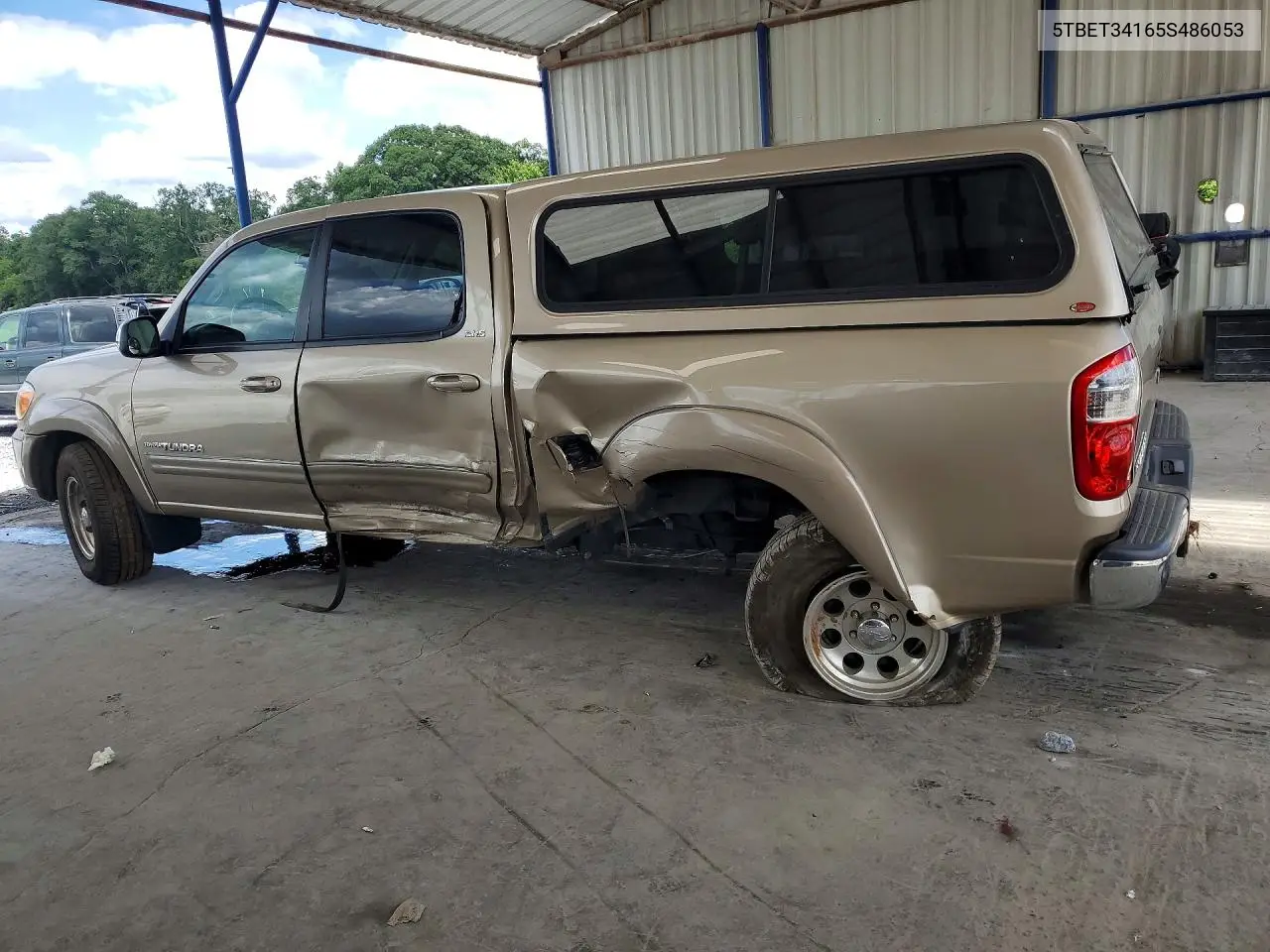 2005 Toyota Tundra Double Cab Sr5 VIN: 5TBET34165S486053 Lot: 61904406