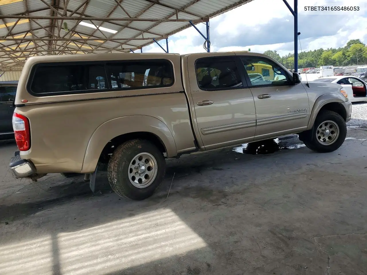 2005 Toyota Tundra Double Cab Sr5 VIN: 5TBET34165S486053 Lot: 61904406