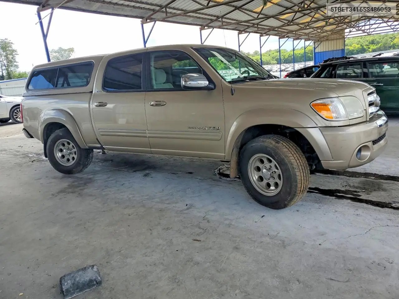 2005 Toyota Tundra Double Cab Sr5 VIN: 5TBET34165S486053 Lot: 61904406