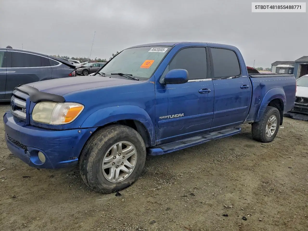5TBDT48185S488771 2005 Toyota Tundra Double Cab Limited
