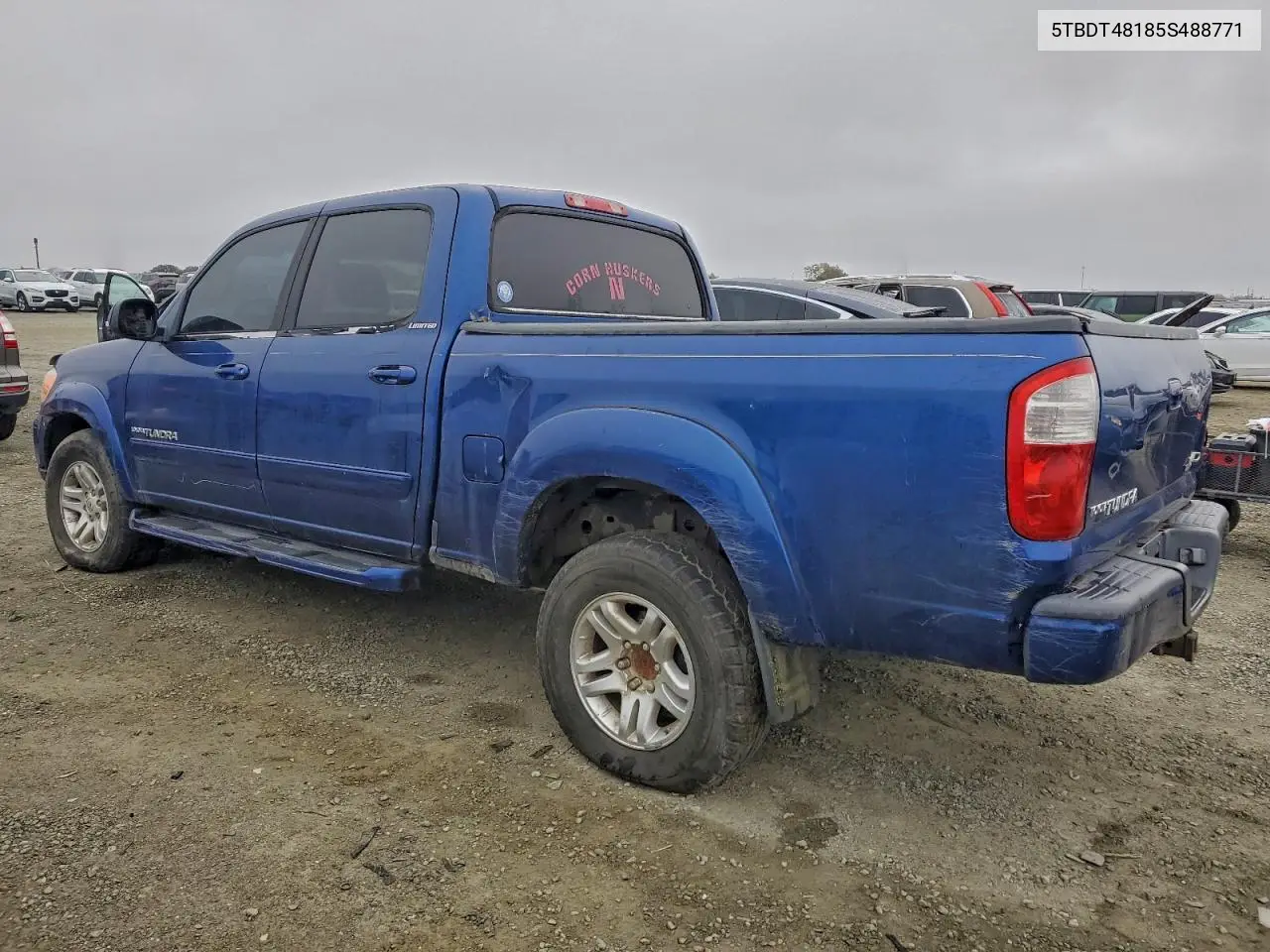5TBDT48185S488771 2005 Toyota Tundra Double Cab Limited