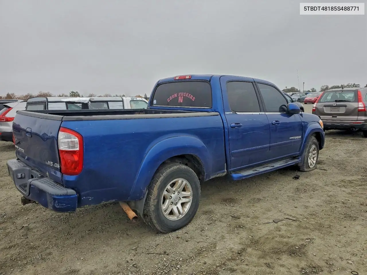 5TBDT48185S488771 2005 Toyota Tundra Double Cab Limited