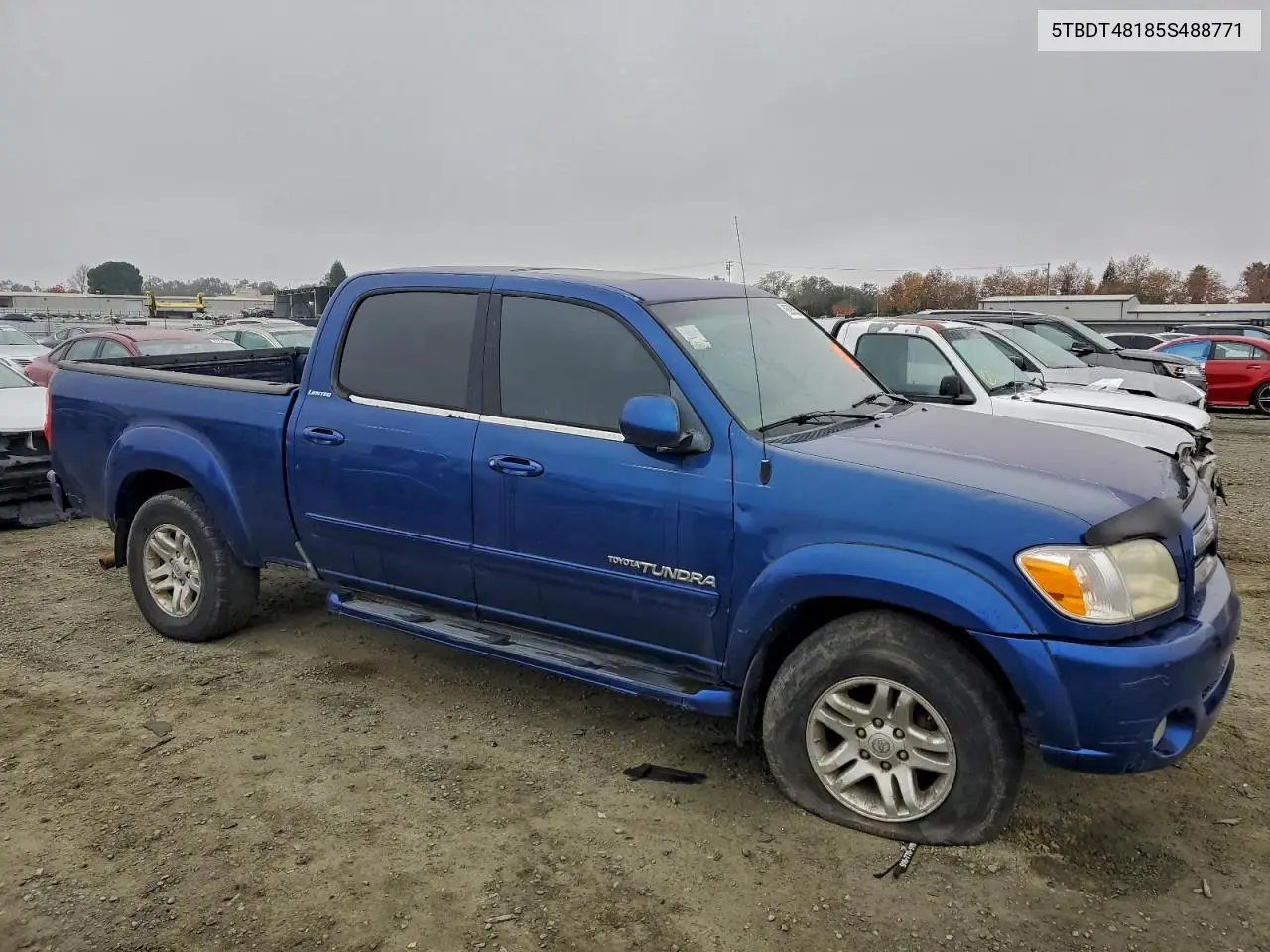 5TBDT48185S488771 2005 Toyota Tundra Double Cab Limited