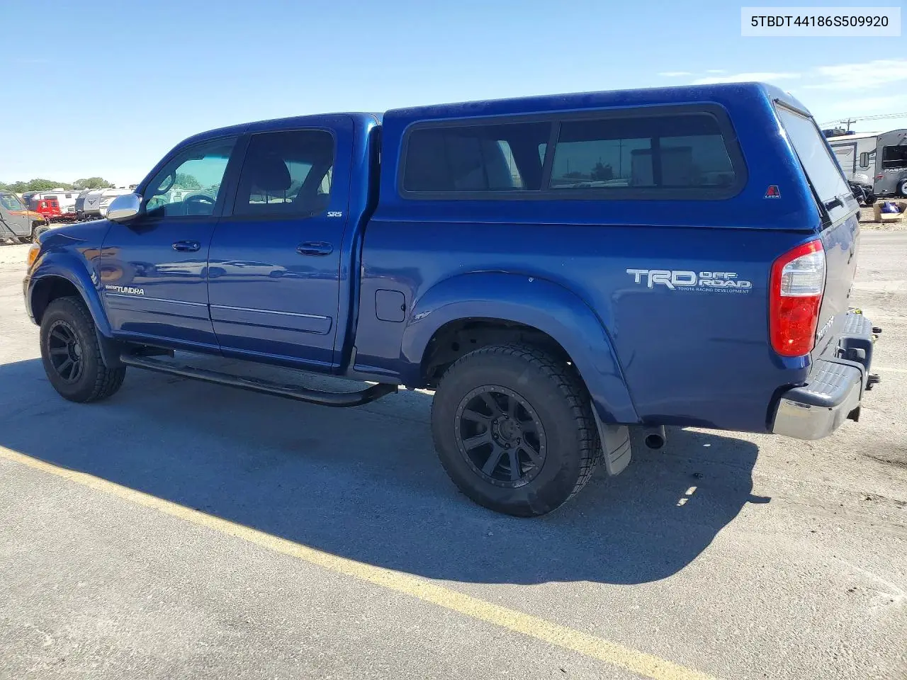 2006 Toyota Tundra Double Cab Sr5 VIN: 5TBDT44186S509920 Lot: 55994726