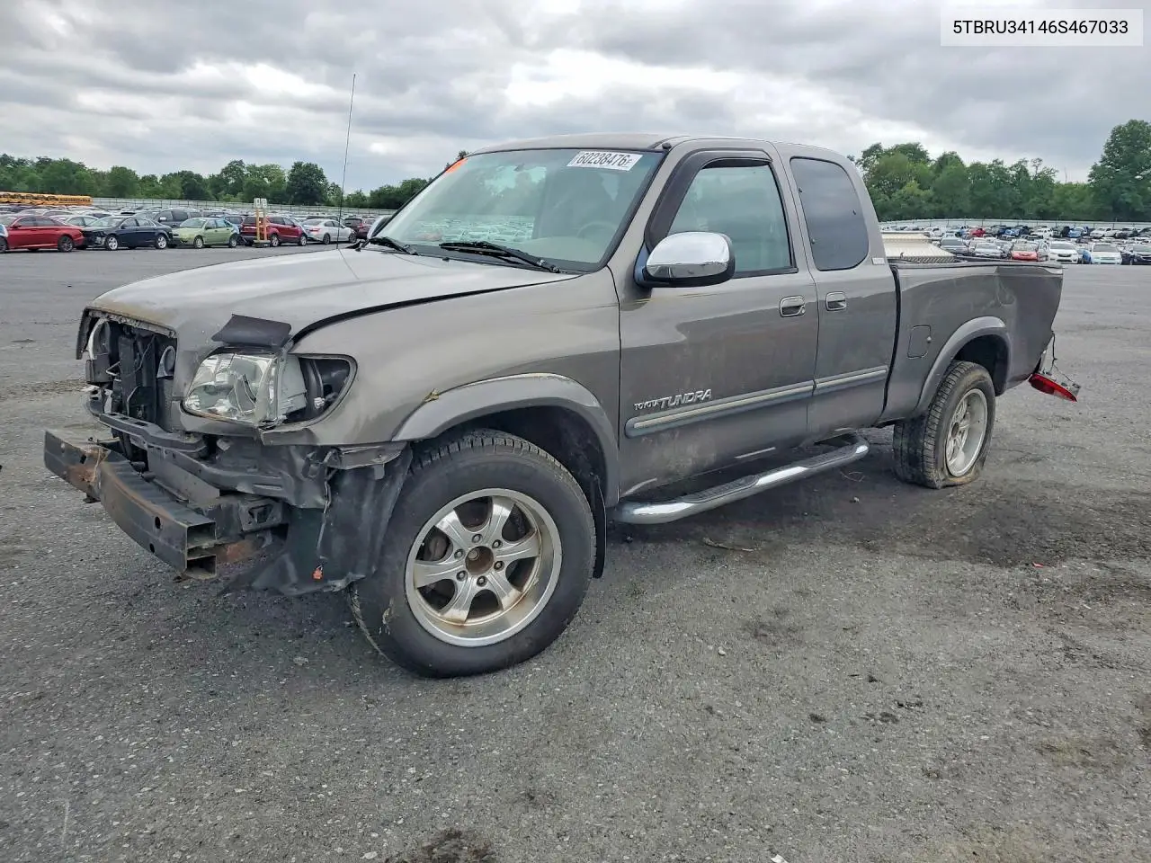 2006 Toyota Tundra Access Cab Sr5 VIN: 5TBRU34146S467033 Lot: 60238476