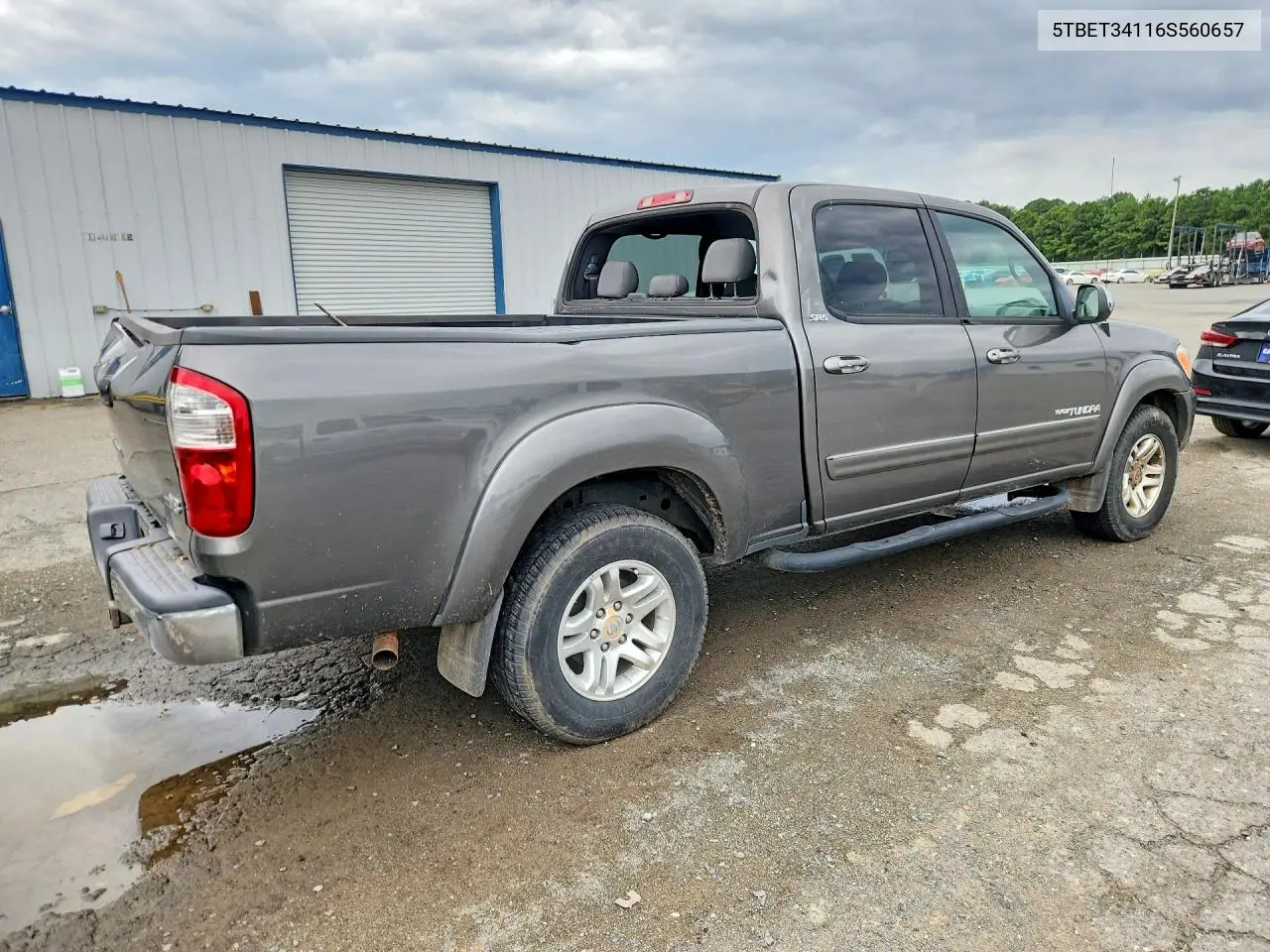 2006 Toyota Tundra Double Cab Sr5 VIN: 5TBET34116S560657 Lot: 60648126