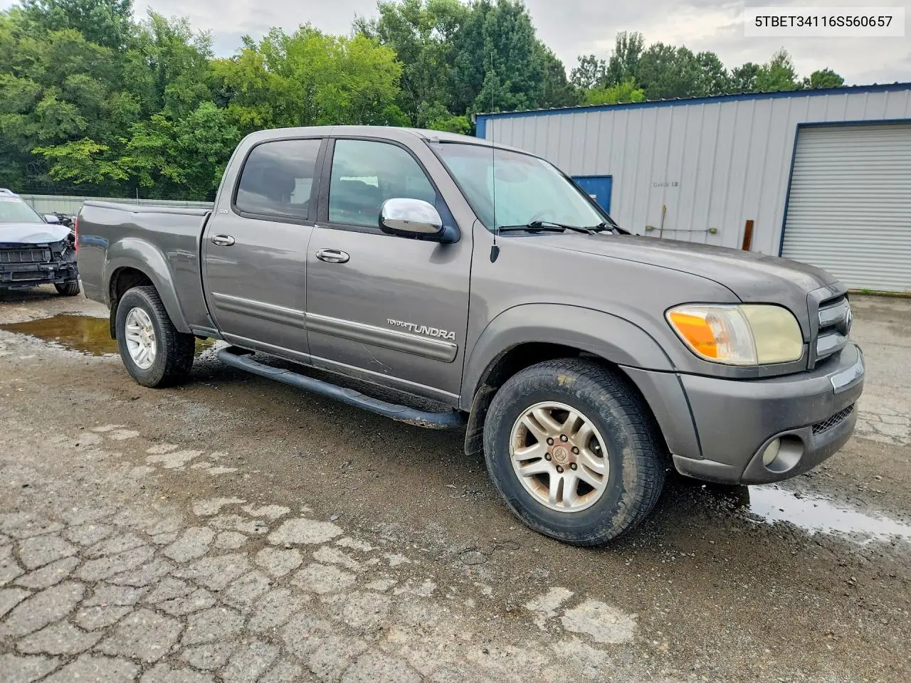 2006 Toyota Tundra Double Cab Sr5 VIN: 5TBET34116S560657 Lot: 60648126
