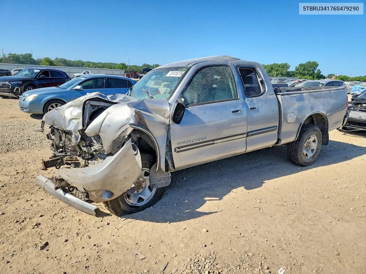2006 Toyota Tundra Access Cab Sr5 VIN: 5TBRU34176S479290 Lot: 61415276