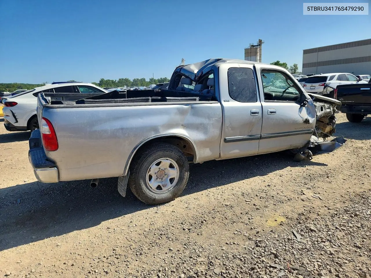 2006 Toyota Tundra Access Cab Sr5 VIN: 5TBRU34176S479290 Lot: 61415276