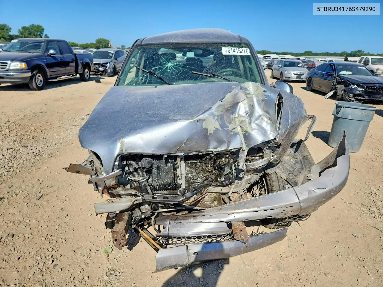 2006 Toyota Tundra Access Cab Sr5 VIN: 5TBRU34176S479290 Lot: 61415276