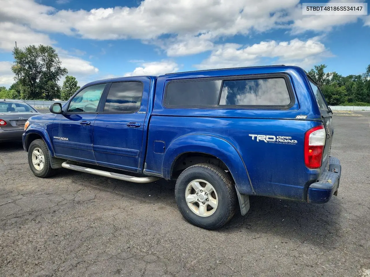 2006 Toyota Tundra Double Cab Limited VIN: 5TBDT48186S534147 Lot: 61445636