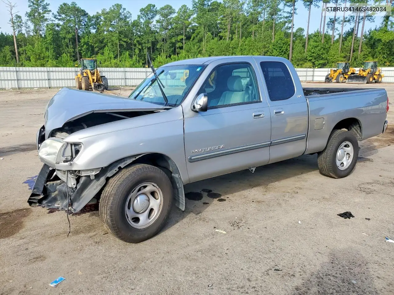 2006 Toyota Tundra Access Cab Sr5 VIN: 5TBRU34146S482034 Lot: 61526586