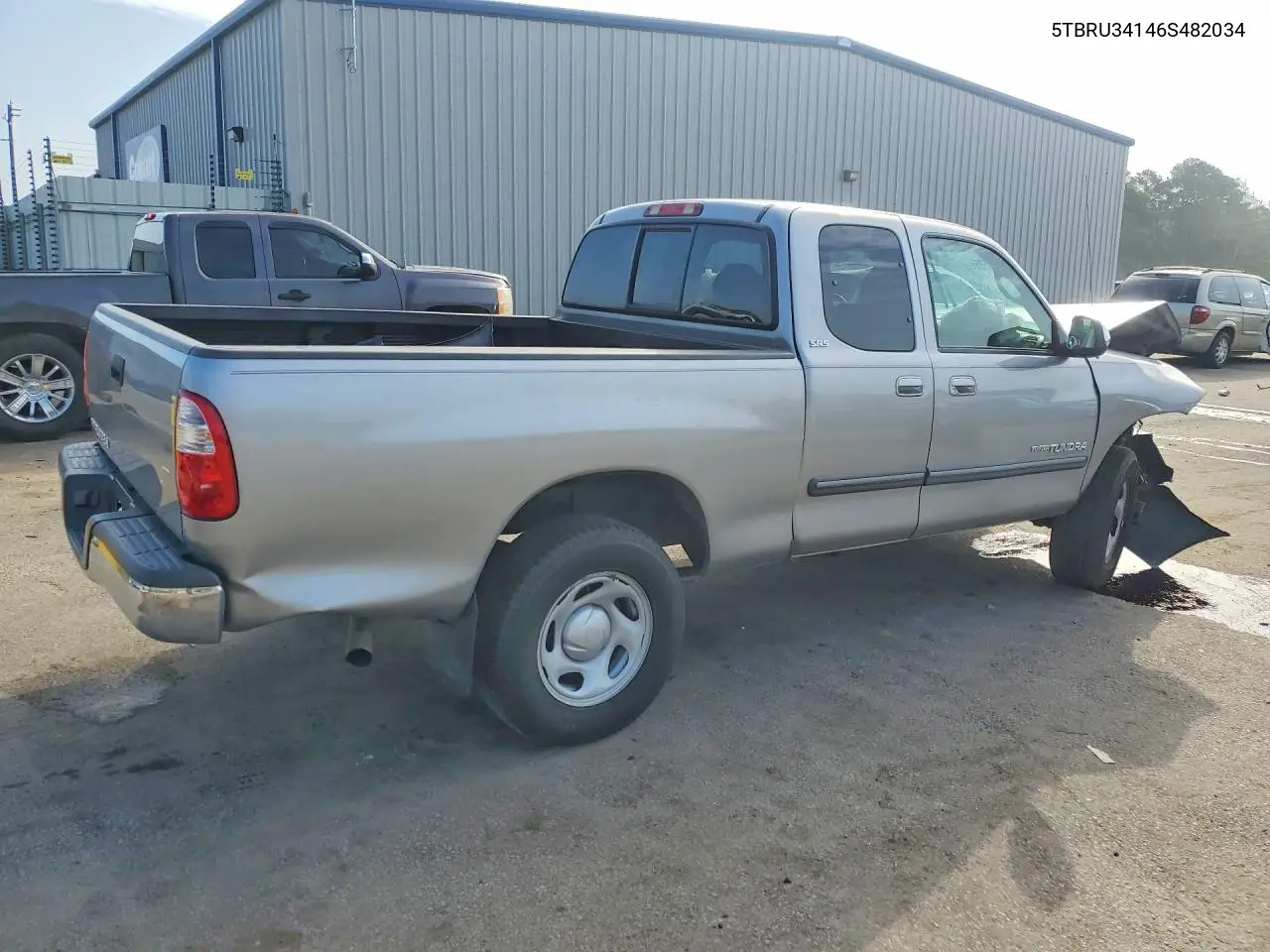 2006 Toyota Tundra Access Cab Sr5 VIN: 5TBRU34146S482034 Lot: 61526586