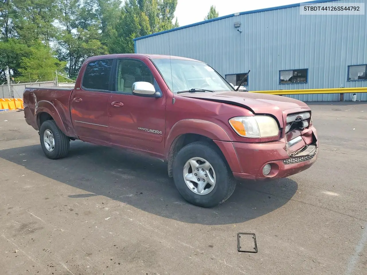 5TBDT44126S544792 2006 Toyota Tundra Double Cab Sr5