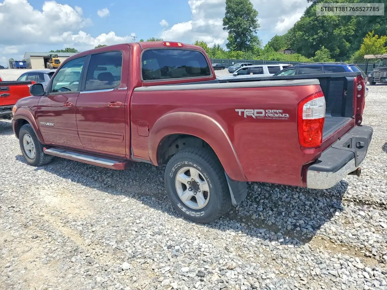 2006 Toyota Tundra Double Cab Limited VIN: 5TBET38176S527785 Lot: 61790676