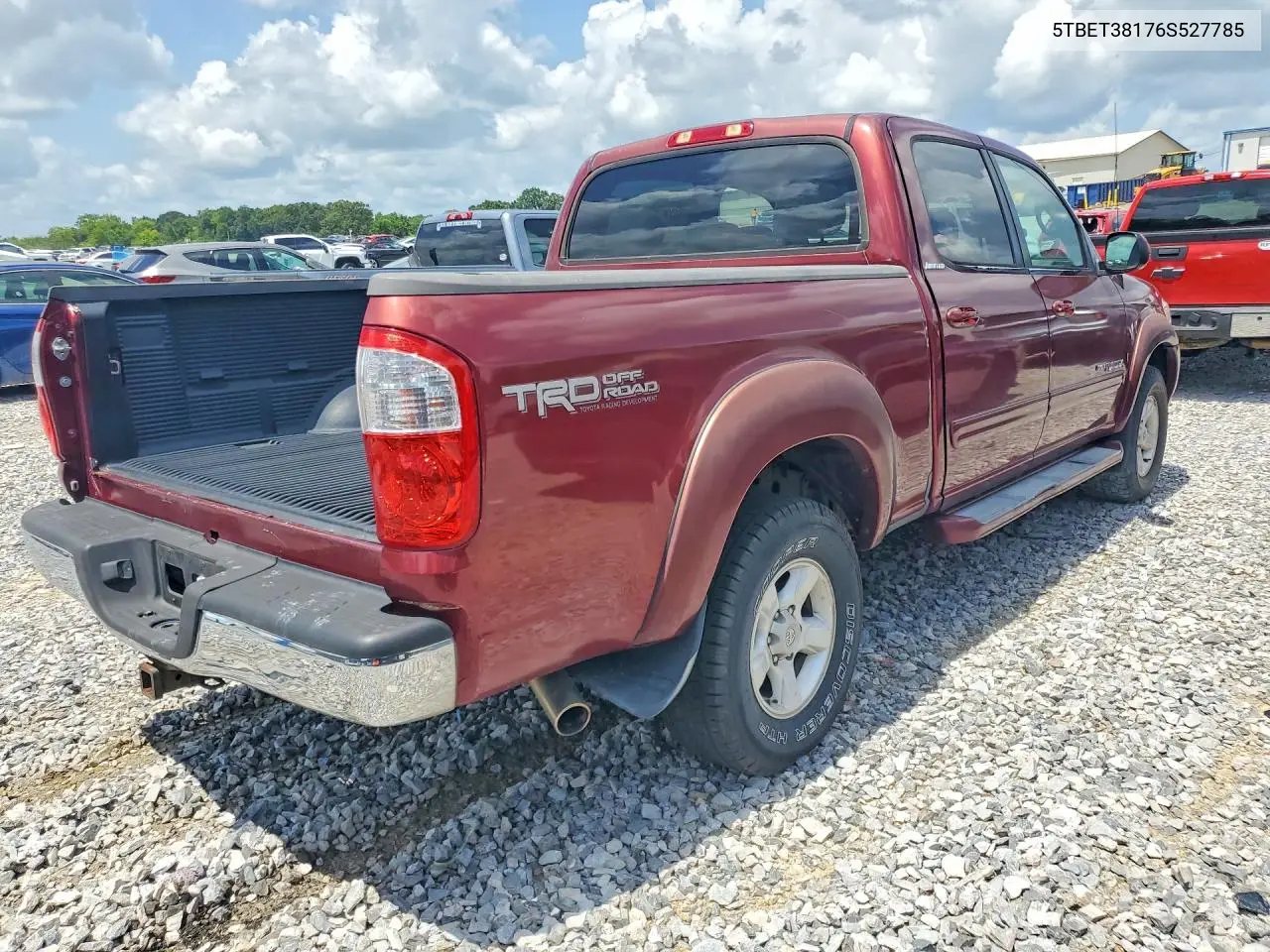 2006 Toyota Tundra Double Cab Limited VIN: 5TBET38176S527785 Lot: 61790676